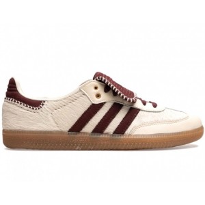 ADIDAS X WALES BONNER SAMBA PONY TONAL CREAM WHITE ADIDAS X WALES BONNER SAMBA PONY TONAL CREAM WHITE