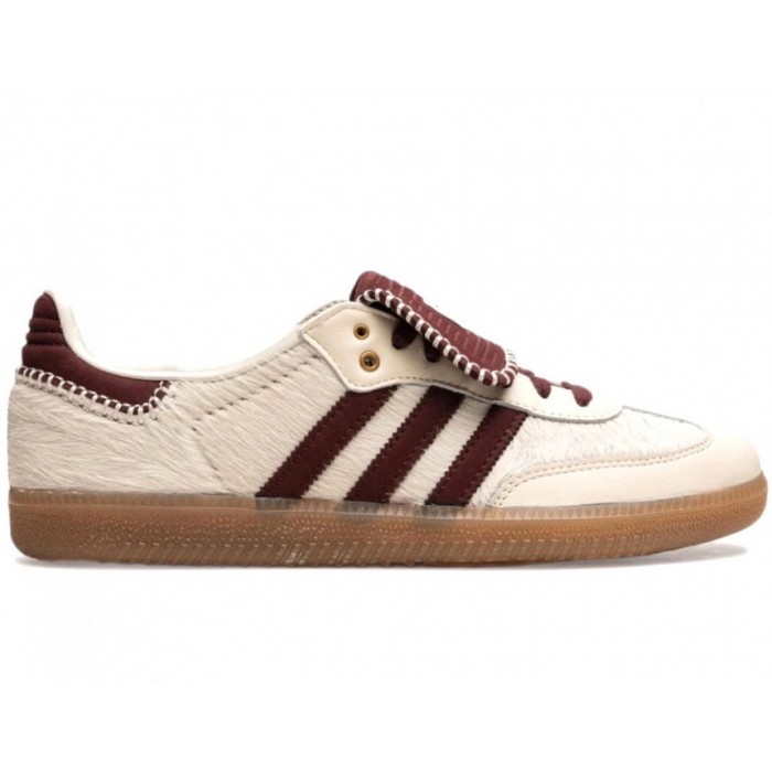 ADIDAS X WALES BONNER SAMBA PONY TONAL CREAM WHITE