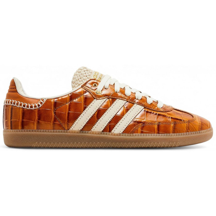 WALES BONNER X ADIDAS SAMBA OG CROC NIGHT BROWN