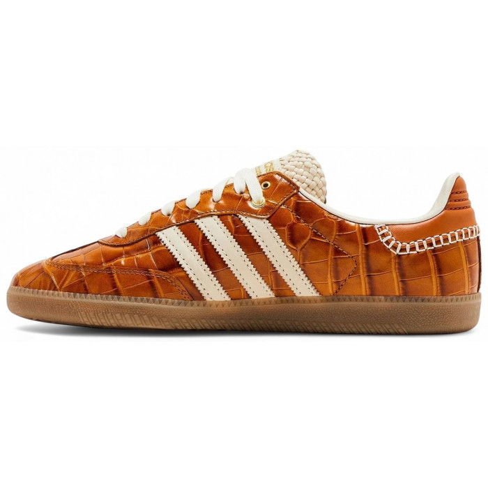 WALES BONNER X ADIDAS SAMBA OG CROC NIGHT BROWN WALES BONNER X ADIDAS SAMBA OG CROC NIGHT BROWN