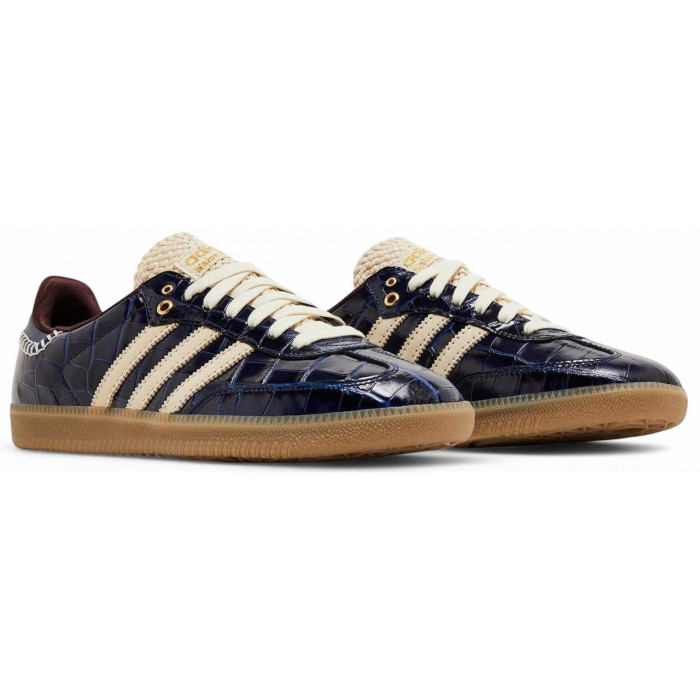 WALES BONNER X ADIDAS SAMBA OG CROC - COLLEGIATE NAVY WALES BONNER X ADIDAS SAMBA OG CROC - COLLEGIATE NAVY
